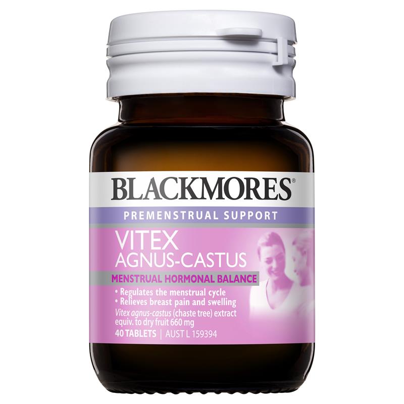 Blackmores Vitex Agnus Castus giúp làm giảm các triệu chứng trong kỳ kinh nguyệt