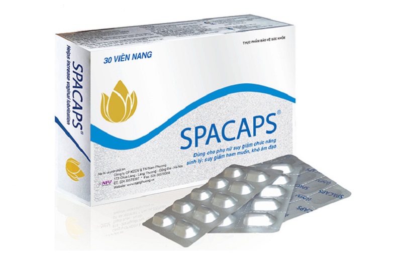 Spacaps là thuốc giảm khô hạn sau sinh được nhiều chị em truyền tai nhau