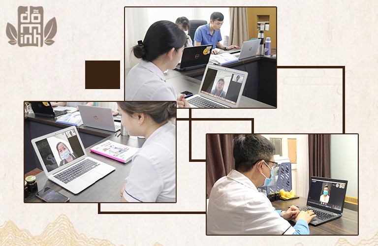 Y bác sĩ tại nhà thuốc Đỗ Minh Đường đẩy mạnh hoạt động thăm khám online cho bệnh nhân